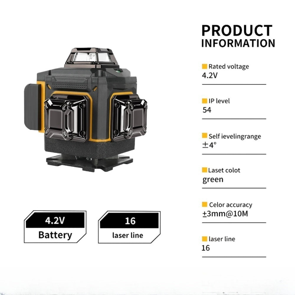 Digital 360° Self-Leveling Line Laser (Outdoor & 4D)